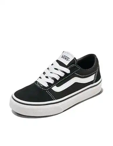 Vans Unisex Kinder Ward Canvas Sneaker in Schwarz