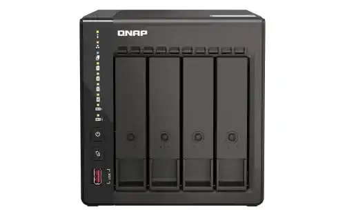 QNAP TS-453E-8G NAS mit 4 Einschüben und 8 GB DDR4 RAM