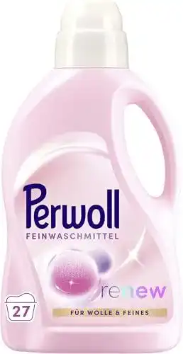 Perwoll Flüssigwaschmittel für Wolle und Feines (27 Waschladungen)
