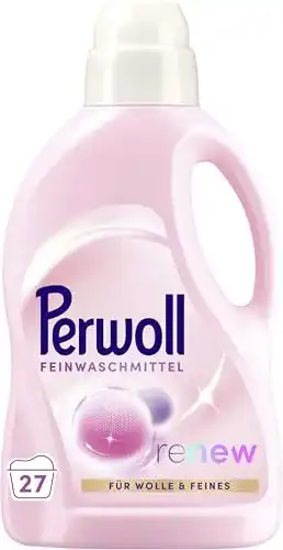 Perwoll Flüssigwaschmittel für Wolle und Feines (27 Waschladungen)