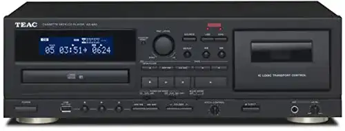 Kassettendeck Teac AD-850(B) CD und Kassetten Player