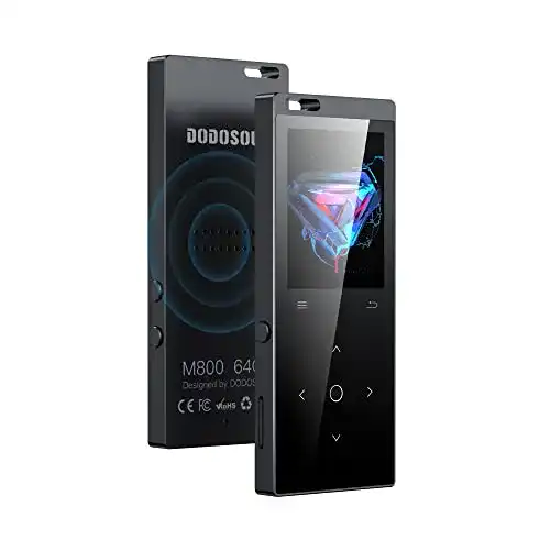 Dodosoul 64GB MP3 Player mit Bluetooth und HiFi-Sound