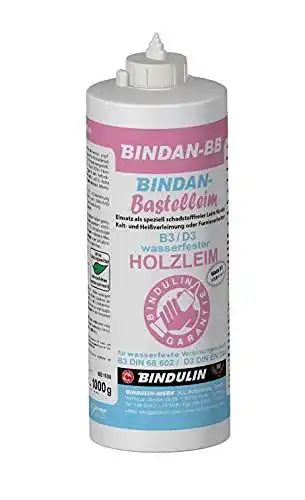 Wasserfester Holzleim Bindulin BINDAN-BB schadstofffrei