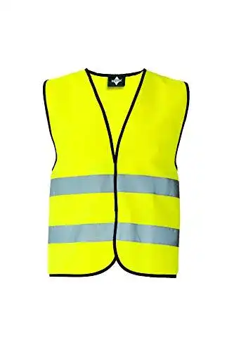 Warnweste Korntex Standard mit schwarzem Saum, Größe L