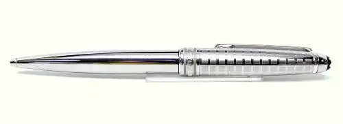 Montblanc Meisterstück Solitaire Edelstahl Kugelschreiber 164