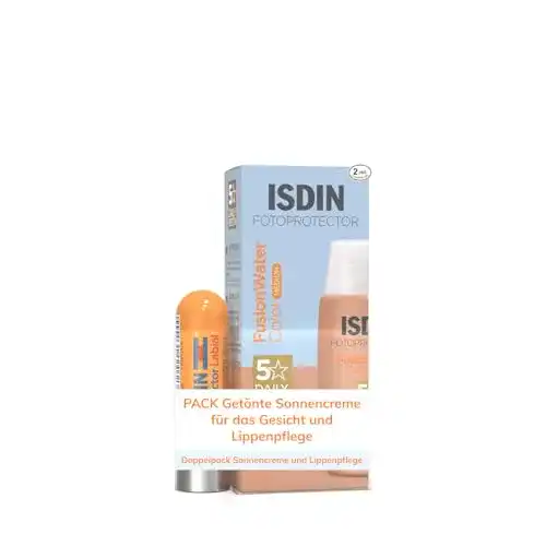 Isdin Sonnenschutz FusionWater Color Medium LSF 50 im Set
