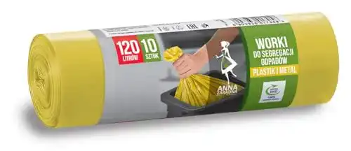 Gelber Sack Anna Zaradna ST-AZ-017058 Müllbeutel für Metall und Plastik