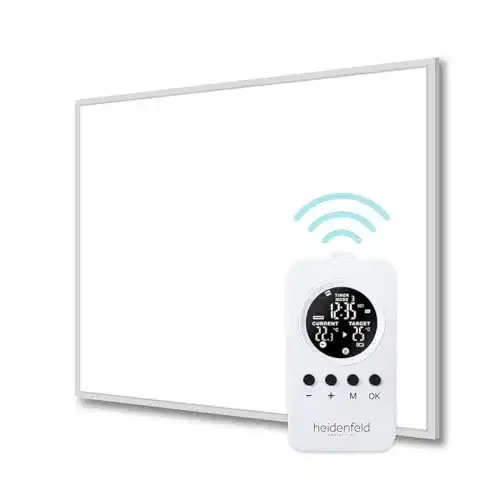 Heidenfeld Infrarotheizung HF-HP106-3 für 12-19 m² mit 800 Watt