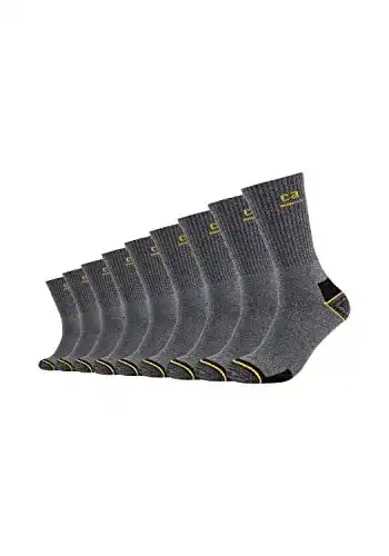 Camano Arbeitssocken Unisex Crew im praktischen 9er-Pack