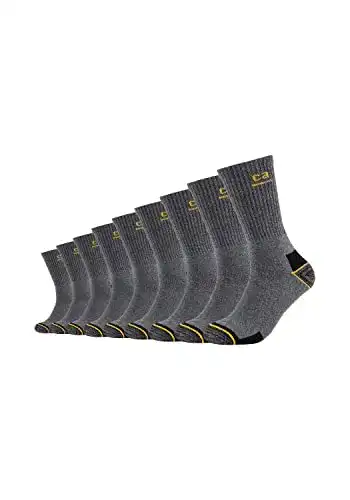 Camano Arbeitssocken Unisex Crew im praktischen 9er-Pack