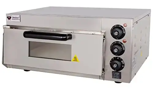 Pizzaofen Beeketal BPO33-1 mit 400×400 mm Schamottstein