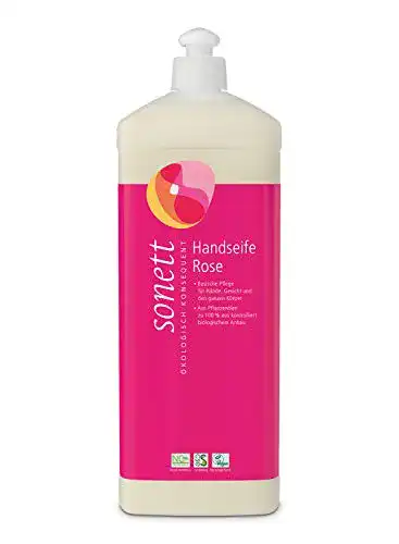 Flüssigseife Sonett Rose 1 Liter – Biologisch abbaubar und basisch
