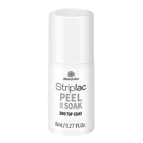 Alessandro Striplac Peel or Soak Top Coat – LED-Überlack für Nägel