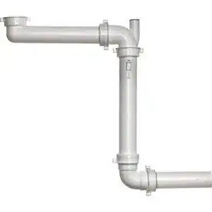 Raumsparsiphon Reginox R27431 für Spülenunterschränke