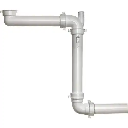 Raumsparsiphon Reginox R27431 für Spülenunterschränke