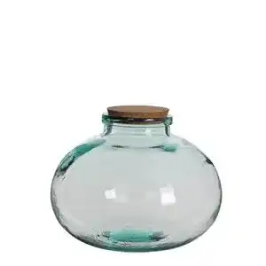 Flaschengarten Glas Mica Decorations Olly Vase, transparent, 29 x 29 x 23 cm