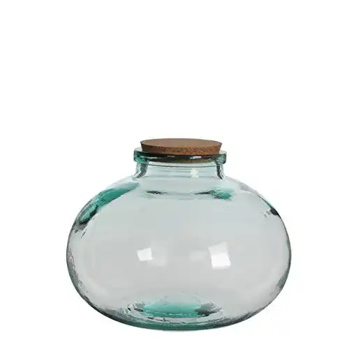 Flaschengarten Glas Mica Decorations Olly Vase, transparent, 29 x 29 x 23 cm