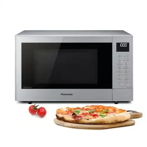 Panasonic NN-CT57JMGPG Mikrowelle mit Grill und Heißluft, 1000 Watt