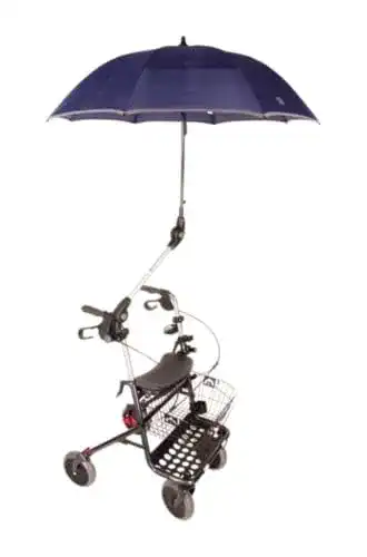 Regenschirm für Rollator MPB Pieper in Blau
