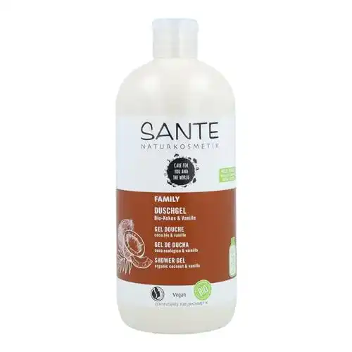 Duschgel ohne Mikroplastik von Sante Naturkosmetik