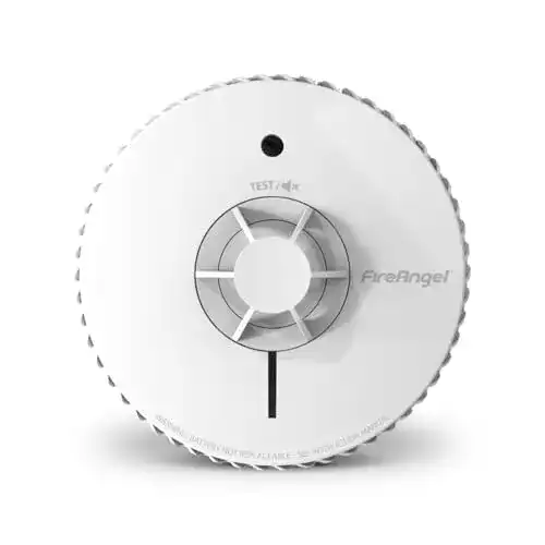 Hitzemelder Fire Angel für die Küche mit auswechselbarer Batterie