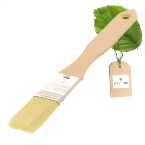 Backpinsel Hofmeister Holzwaren Haushaltspinsel flach mit Naturborsten
