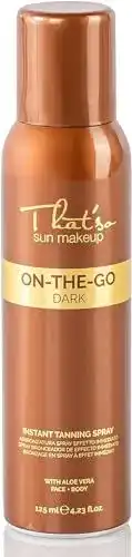 Bräunungsspray That’so Dark – Selbstbräuner und Sun Make-up
