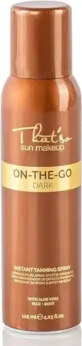 Bräunungsspray That’so Dark – Selbstbräuner und Sun Make-up