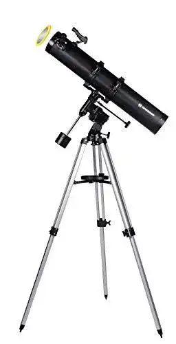 Bresser Spiegelteleskop Galaxia EQ-Sky 114/900 mit Zubehör