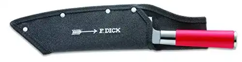 F. Dick Ajax Kochmesser 20 cm aus X55CrMo14 Stahl mit Messerscheide