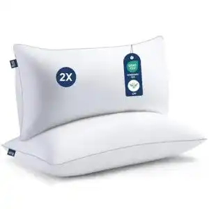KopfKissen 40 x 80 cm von BedStory im 2er Set
