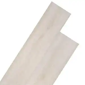 Laminat vidaXL PVC Dielen 5,26m² 2mm Eiche Weiß Vinylboden