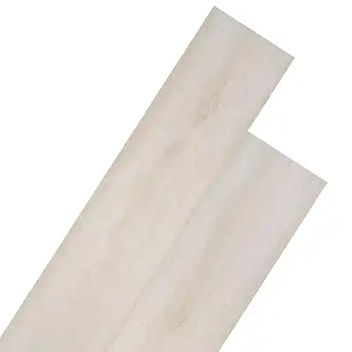 Laminat vidaXL PVC Dielen 5,26m² 2mm Eiche Weiß Vinylboden
