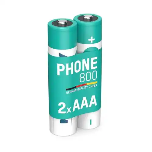 Ansmann AAA Akku Micro LR03 800mAh 1,2V NiMH für Telefon
