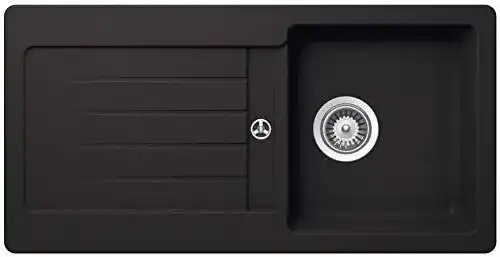 Küchenspüle Victory Granitspüle S-VEL860 in verschiedenen Farben