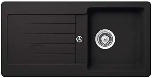 Küchenspüle Victory Granitspüle S-VEL860 in verschiedenen Farben