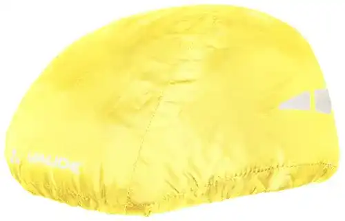 Fahrradhelm Regenschutz Vaude Helmet Raincover in neon, Einheitsgröße