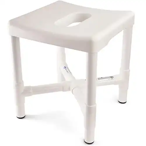 Duschhocker für Senioren Stabil und modern Belastbar bis 200 kg