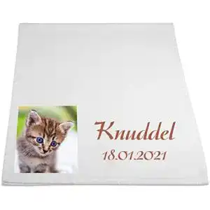 Foto-Handtuch von Indigos UG – Individuell bedrucktes Mikrofaser Handtuch