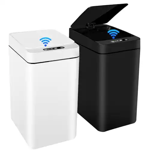 Mülleimer Mavista Sensor Bin 12 L im 2er Set Automatischer Touchless Mülleimer