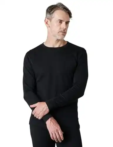 Merino Langarmshirt für Herren von LAPASA aus 100% Merinowolle