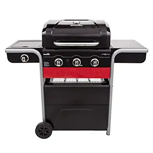 Gasgrill mit Seitenbrenner Char-Broil 140 721 Gas2Coal 330 Hybrid