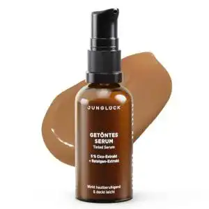 Getöntes Serum Gesicht von Junglück Vegan und pflegend