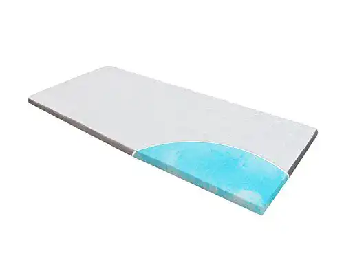 Gel-Topper 80×200 cm von Mlily by Ebitop – Matratzentopper
