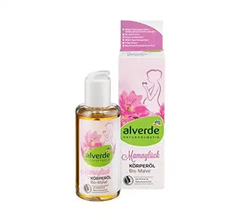 Schwangerschaftsöle Alverde Naturkosmetik Mamaglück Körperöl