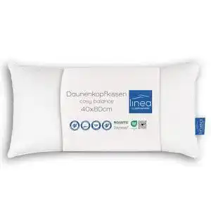 Federkissen 80×80 von Linea by böhmerwald – hochwertig und allergikerfreundlich
