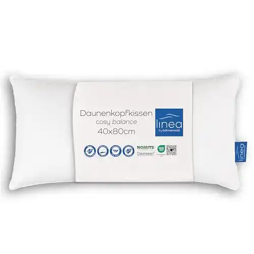 Federkissen 80×80 von Linea by böhmerwald – hochwertig und allergikerfreundlich
