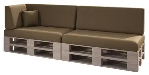 Sunnypillow Palettenkissen Set für Innen- und Außenbereich