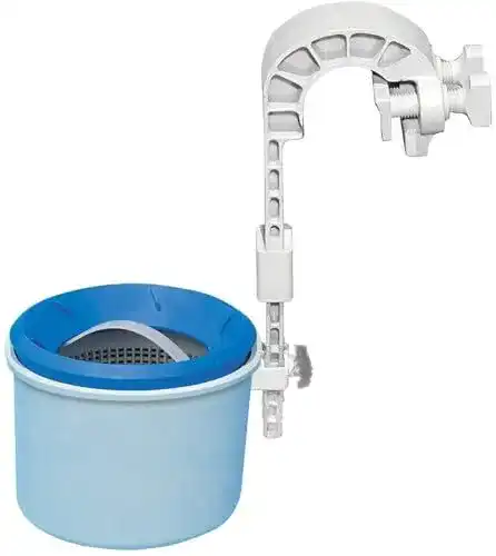 Einhängeskimmer für Intex Pools Oberflächenabsauger mit Halterung