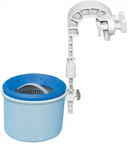 Einhängeskimmer für Intex Pools Oberflächenabsauger mit Halterung